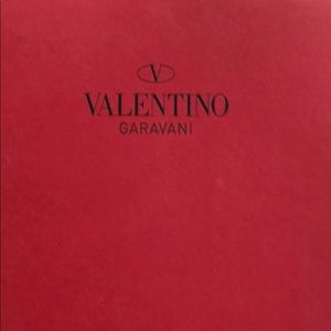 Authentic Valentino Rockstud leather sling sandals